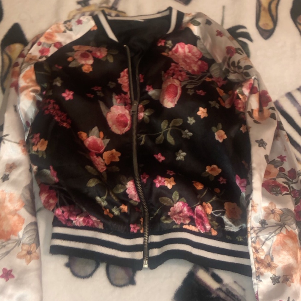 bomber jacket.